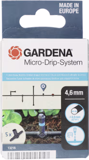 Produktbild: GARDENA Micro-Drip-System T-Stück für Sprühdüsen 4,6 mm (3/16) Bewässerung