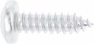 Produktbild: Fendt Blechschraube DIN 7981 6,3 x 22 mm, Stahl, verzinkt gelb (A3L), Linsensenkkopf, mit Spitze