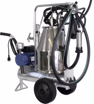 Produktbild: Melkanlage 30 l fahrbar, komplett, CN-Melkeimer, 140 l/min, für Rinder/GEA-Melkanlagen