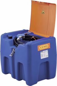 Produktbild: Cemo Tankanlage Blue-Mobil Easy 210 l, für AdBlue®, mobil, 18 V-Pumpe, mit Deckel