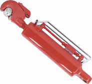 Produktbild: Hydraulischer Oberlenker Kat. 3/3 (32 mm), Länge 637 – 887 mm, mit Fanghaken und Gabelgelenk ohne Kopf