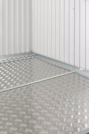 Lifestyle: Biohort Aluminium Bodenplatte 242,6 x 323,6 cm silber