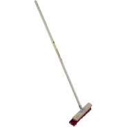 Produktbild: SHW Straßenbesen 40 cm, Elaston-Borsten und Kratzkante, inkl. 140 cm Hartholzstiel