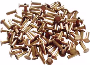 Produktbild: Halbhohlniete 5 x 10 mm für Bremsbeläge