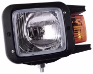 Produktbild: Hella® Hauptscheinwerfer links/rechts, Halogen H4, P21W, T4W, 12 V, 24 V, quadratisch