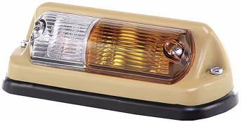 Produktbild: Hella® Blink- und Positionsleuchte quadratisch, links, 160 x 65 x 50 mm, Befestigung Einbau