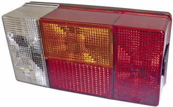 Produktbild: Hella® Schlussleuchte links/rechts 210 x 108 x 66 mm, Schluss-, Brems-, Blink-, Rückfahrlicht, waagerecht