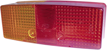 Produktbild: Hella® Lichtscheibe quadratisch, links/rechts, 158 x 64 mm, für Schlussleuchte