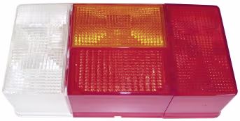 Produktbild: Hella® Lichtscheibe quadratisch, rechts, 210 x 108 mm, für Schlussleuchte, 9EL 136 825-011