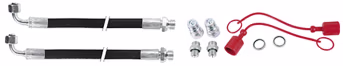 Set: Walterscheid Schlauchsatz Länge 870 mm, für Hydraulische Oberlenker HOLKH