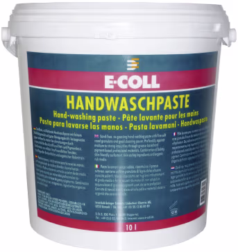 Produktbild: Handwaschpaste E-Coll, feines Weichholzgranulat, rückfettend, 10 l
