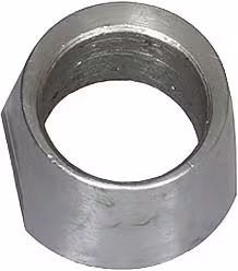 Technische Zeichnung: Industriehof® Exzentrische Buchse Ø 30 mm, Bohrung 22 mm, Höhe 19 mm für Frontlader, Silozinken