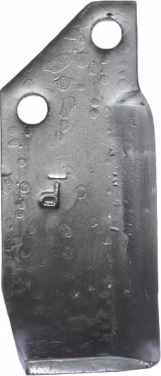 Technische Zeichnung: Industriehof® Fräsmesser links/rechts 140 x 50 x 6 mm, Bohrung 10,5 mm, für Pegoraro