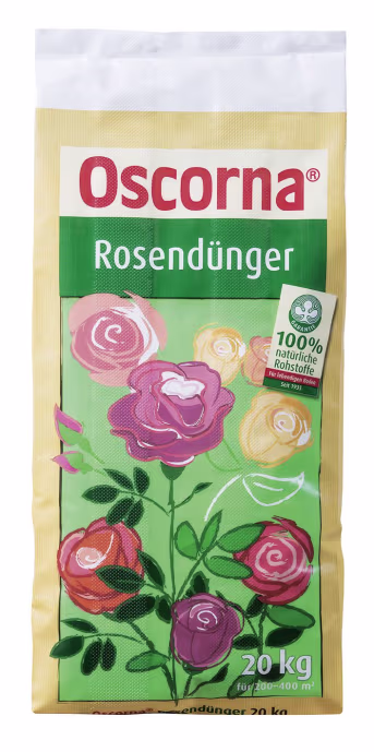 Produktbild: Oscorna® Rosendünger NPK 6+9+0.5 Dünger 20 kg Sack