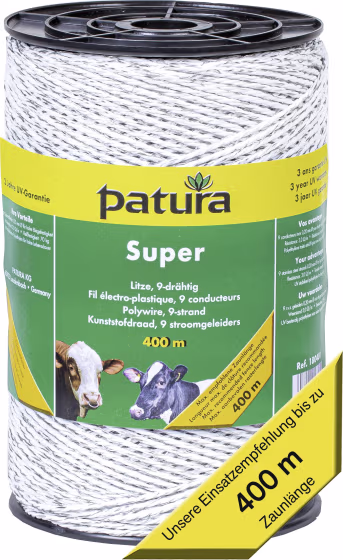 Produktbild: Patura Litze Super 400 m