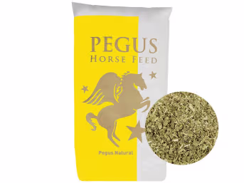 Produktbild: Pegus Natural Senior Struktur naturbelassene Wiesenfasern für Pferde mit Kauproblemen