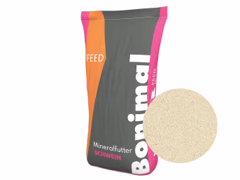 Produktbild: Bonimal FEED Mineralfutter für Schweine, Sack mit Produktprobe