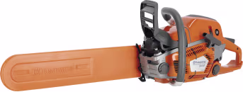 Produktbild: Husqvarna Benzin-Kettensäge 550 XP Mark II in Orange mit Schwertabdeckung