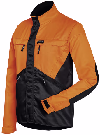 Produktbild: STIHL Forstjacke Dynamic, anthrazit, warnorange
