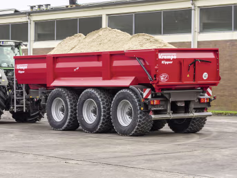 Produktbild: Krampe Wannenkipper Erdbaumulde SK 800 Nutzlast 30 t, Transportvolumen 17,7 m³ Wassermaß, 23,0 m³ SAE 221