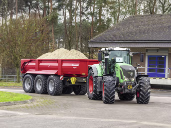 Lifestyle: Krampe Wannenkipper Erdbaumulde SK 800 Nutzlast 30 t, Transportvolumen 17,7 m³ Wassermaß, 23,0 m³ SAE 221