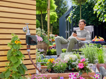 Lifestyle: GARDENA Bewässerungscomputer Bewässerungssteuerung Bluetooth 0,5 bis 12 bar