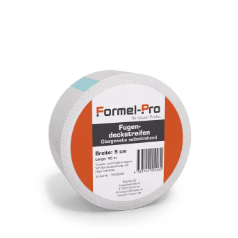 Produktbild: Formel-Pro Fugendeckstreifen Glasgewebe selbstklebend 5 cm x 45 m