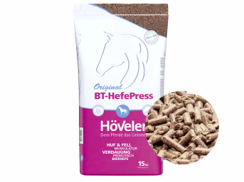 Produktbild: Höveler BT-Hefe press proteinreiches Zusatzfutter mit natürlichen B-Vitaminen
