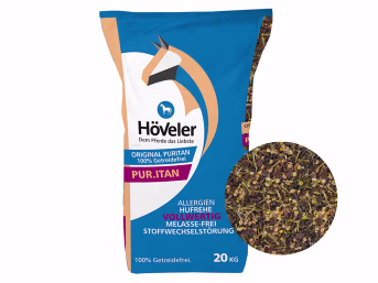 Produktbild: Höveler Puritan getreidefreies, melassefreies Müsli für Pferde 20 kg Sack