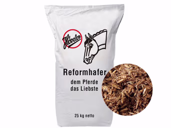 Produktbild: Höveler Reformhafer staubfreies, melassiertes Müsli für Pferde