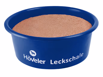 Produktbild: Höveler Leckeimer ermöglicht eine gezielte Fütterung von Mineralien