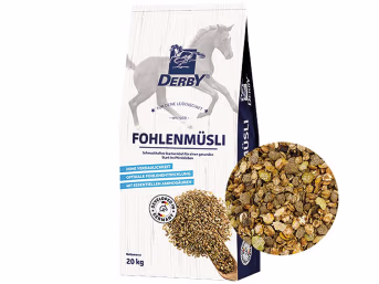 Produktbild: DERBY® Fohlenmüsli schmackhaftes Starterfutter für Fohlen