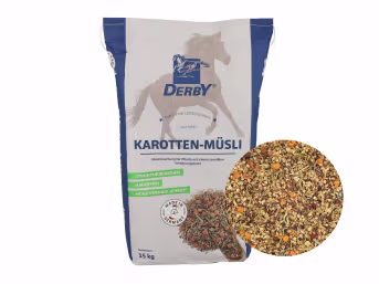 Produktbild: DERBY® Karotten-Müsli schmackhaft ohne Hafer
