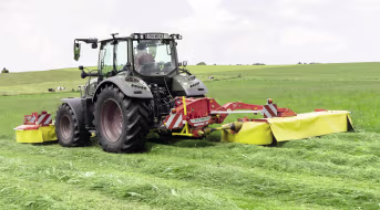 Lifestyle: Pöttinger Trommelmähwerk EuroCat Dreipunktanbau, Heck