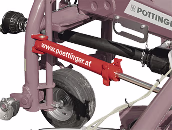 Produktbild: Pöttinger Heuwender Hit 8.81 Arbeitsbreite 7,81 m 8 Kreisel, Dreipunktanbau Heck