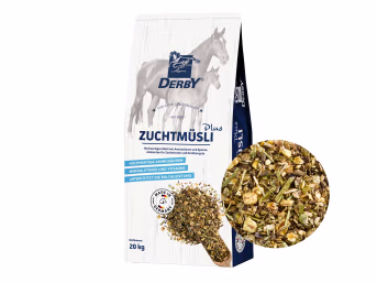 Produktbild: DERBY® Zucht Müsli Plus haferfreies Müsli für Zuchtstuten und Deckhengste