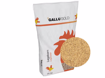 Produktbild: GALLUGOLD Legekorn (Vorteilspackung) pelletiertes Ergänzungsfutter für Legehennen Pellet