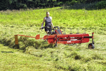 Lifestyle: KÖPPL Einachsschlepper Bergtalent Benzin, Antrieb hydrostatisch