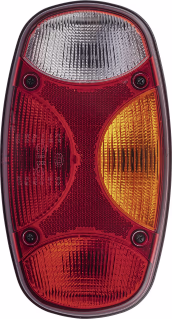 Produktbild: Hella® Schlussleuchte Cargoluna rechts 122 x 225 x 73 mm, Schluss-, Brems-, Blink-, Rückfahrlicht, senkrecht