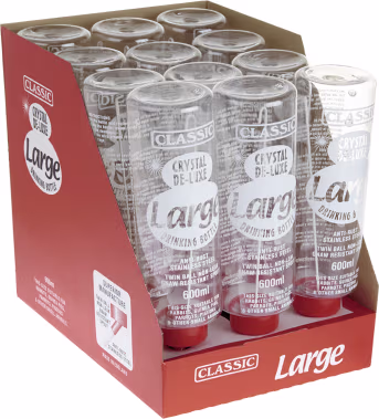Produktbild: KERBL Trinkflasche Classic Crystal de Luxe Large 600 ml