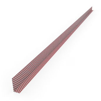 Produktbild: Valut Lüftungsprofil PVC 30 mm x 70 mm 2,5m rot einseitig gelocht