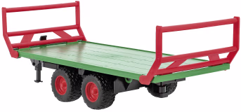Produktbild: Bruder® Modell Ballentransportanhänger mit 8 Rundballen 1:16