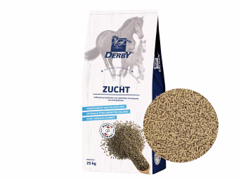 Produktbild: DERBY® Zucht zur Deckung des erhöhten Nährstoffbedarfs bei Zuchtstuten, Deckhengsten und Fohlen