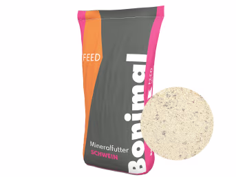 Produktbild: Bonimal FEED Mineralfutter für Schweine mit Produktprobe