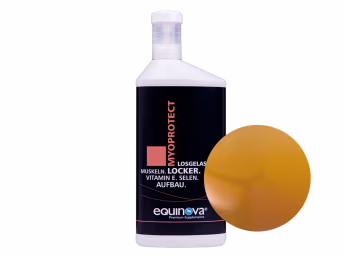Produktbild: Equinova Myoprotect Liquid mit Nährstoffen für die Muskulatur