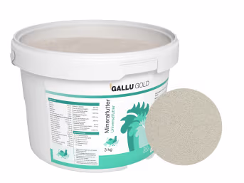 Produktbild: GALLUGOLD Mineralfutter für Hühner, Geflügel und Wachteln Mineralien für Hühner Granulat