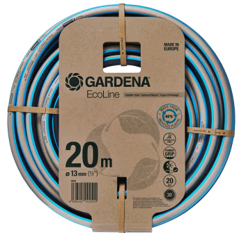 Produktbild: GARDENA Schlauch EcoLine 13 mm (1/2) 20 m, blau, grau