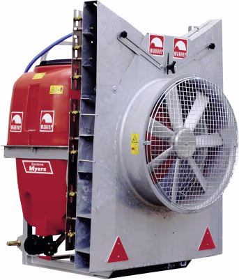 Produktbild: WANNER Gebläsespritze DA 28/400-70 PE 400 l Abstand Reihen 1,7 – 3,5 m, Höhe Kultur 3,0 m