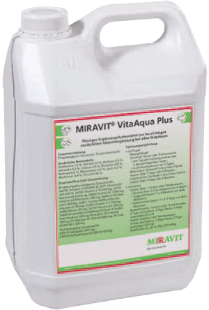 Produktbild: MIRAVIT® VitaAqua Plus zur Ergänzung von Vitaminen und Spurenelementen bei erhöhtem Vitaminbedarf in