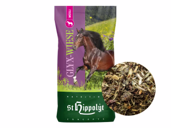 Produktbild: St. Hippolyt Glyx-Wiese Müsli getreidefreies und melassefreies Fasermüsli für übergewichtige/stoffwechselsensibl